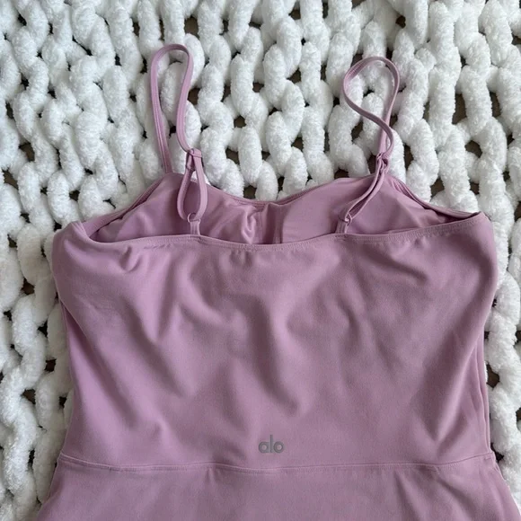 Alo Courtside Tennis Dress Pink Size L - Picture 5 of 9